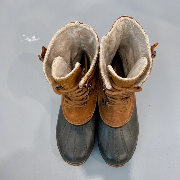 Sorel Winter Fancy Lace Womens Winter Boot 9 - Picture 4 of 6